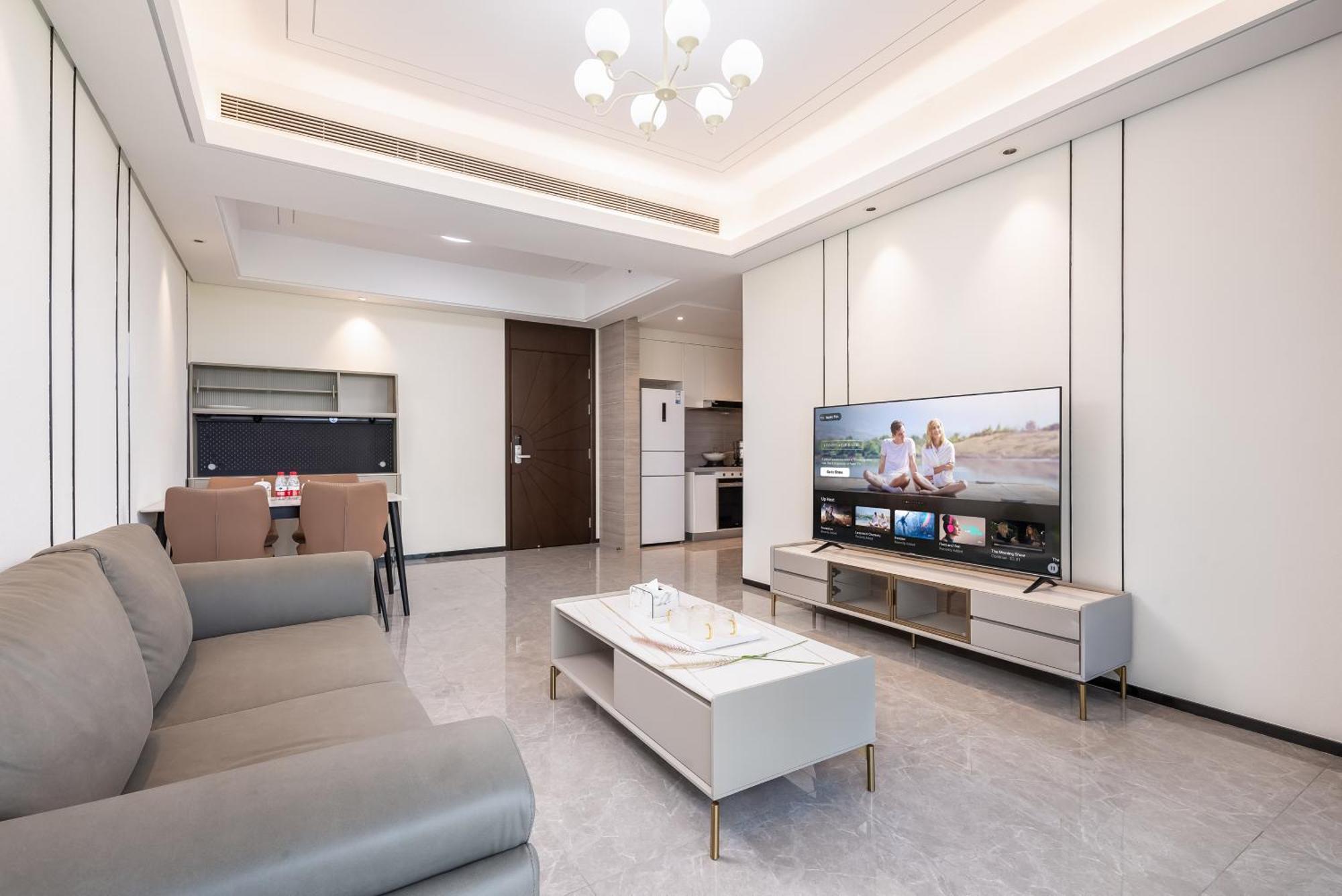 Puhai Sea View Apt By Hailan Tour At Sanya Yazhou Bay#Only 100 Meters To Beach And Sea Swimming Area Dış mekan fotoğraf