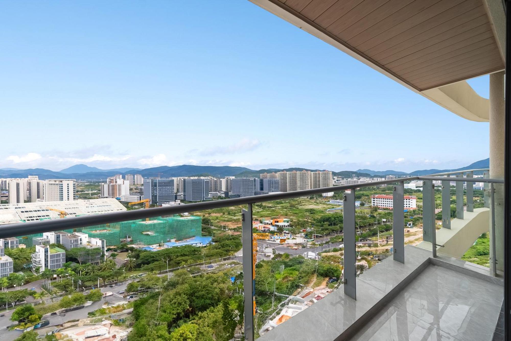 Puhai Sea View Apt By Hailan Tour At Sanya Yazhou Bay#Only 100 Meters To Beach And Sea Swimming Area Dış mekan fotoğraf