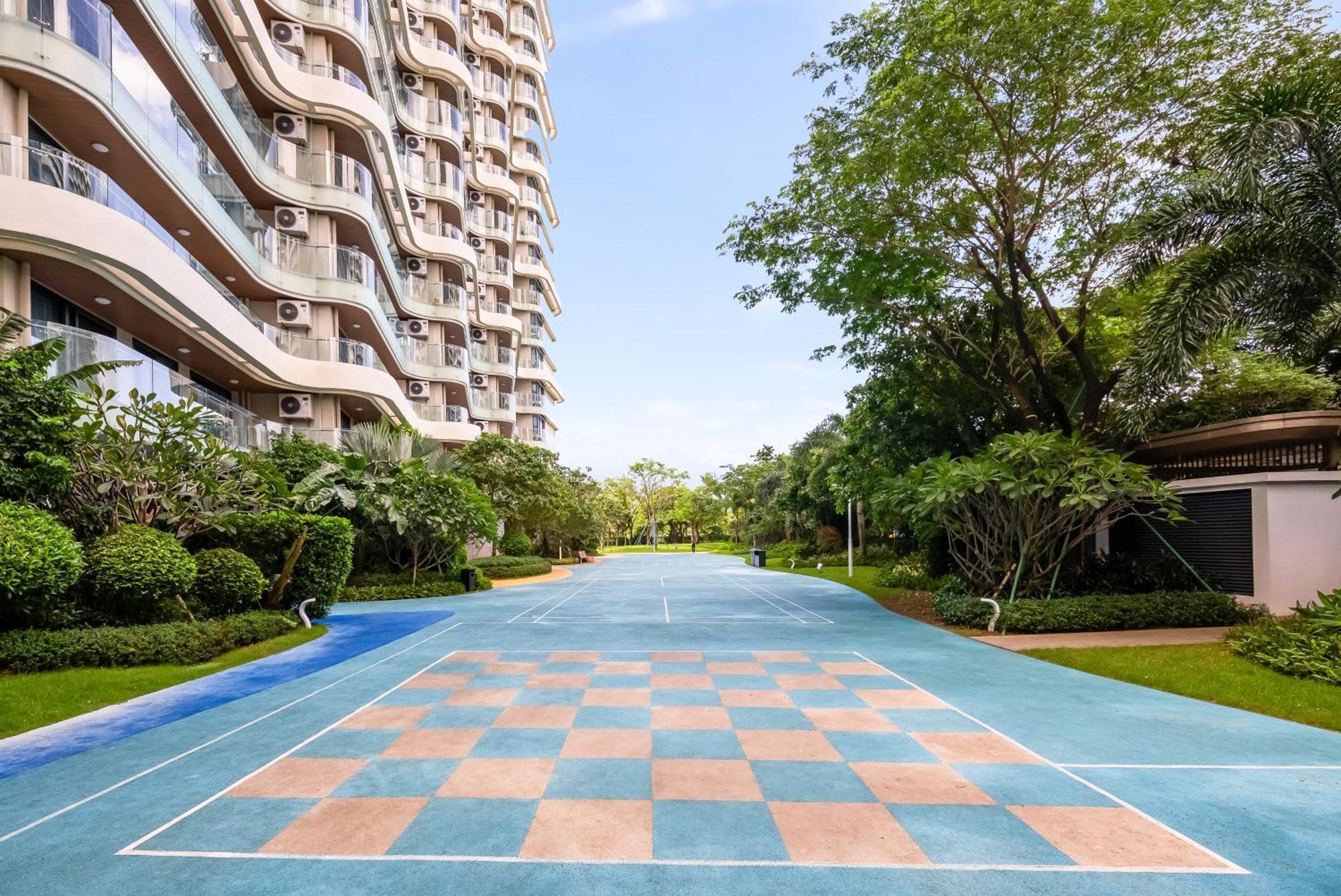 Puhai Sea View Apt By Hailan Tour At Sanya Yazhou Bay#Only 100 Meters To Beach And Sea Swimming Area Dış mekan fotoğraf