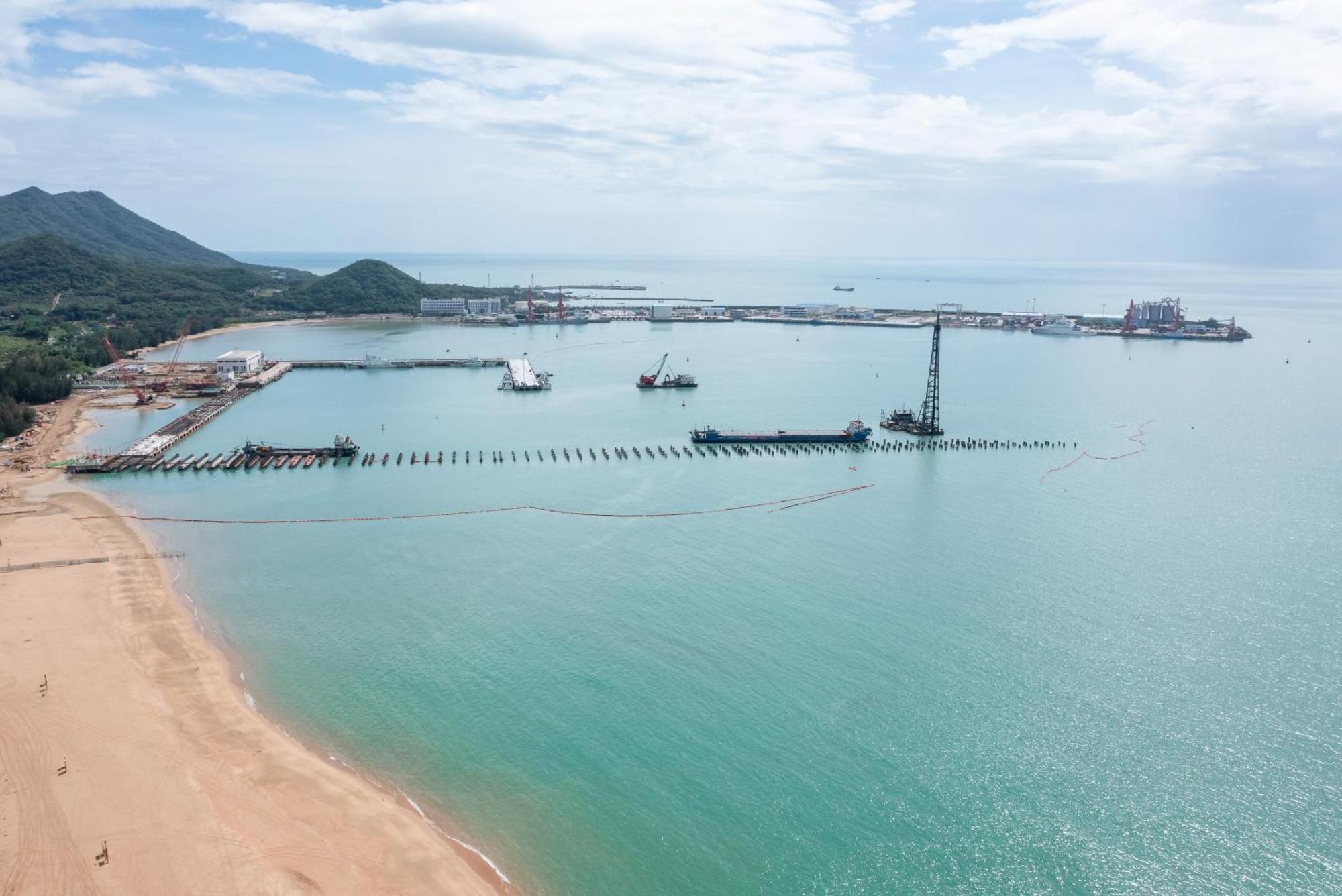 Puhai Sea View Apt By Hailan Tour At Sanya Yazhou Bay#Only 100 Meters To Beach And Sea Swimming Area Dış mekan fotoğraf